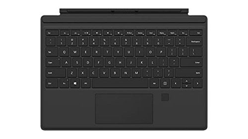 Microsoft Surface Pro Type Cover with Fingerprint ID (Black) (Renewed)